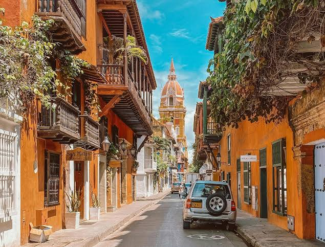Colonial streets surrounding The Big House in the Walled City